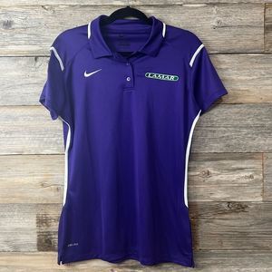 Nike Tennis Classic A USTA Pro Circuit Event Dri Fit Performance Polo Shirt